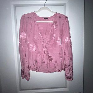 Pink Top Shop Blouse
